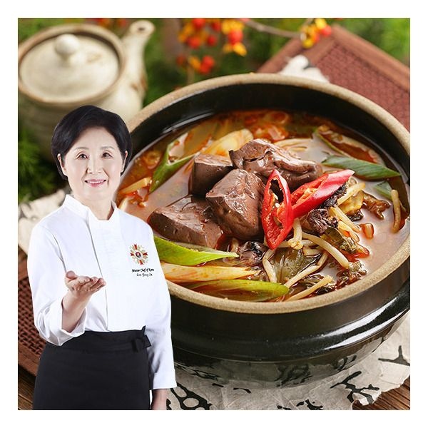 (주)태양식품 이종임 김치 [이종임] 요리연구가  국내산 선지 한우해장국 700g 3팩