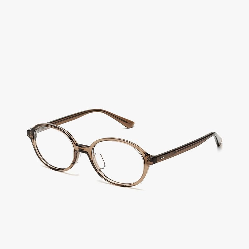 LOOKOPTICAL [DUNN] 오벌 뿔테 안경테LC5964 330 53 A2B1372243188 3584093