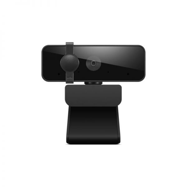 [해외] 레노버 에센셜 FHD 웹캠 2세대 풀 HD 1080p 듀얼 마이크 85도 시야각 초당 30프레임 USB A 연결 내장 수동 프라이버시 셔