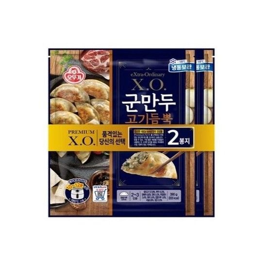 [아우트_68]XO군만두고기듬뿍(390gX2) (냉동)오뚜기 (51856657)