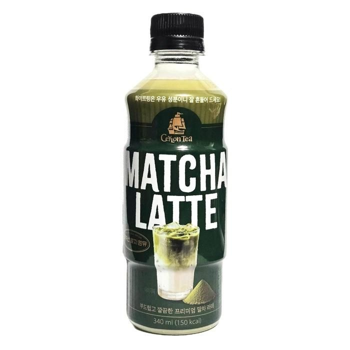 [롯데칠성음료] 롯데 실론티 말차라떼 340ml   18개