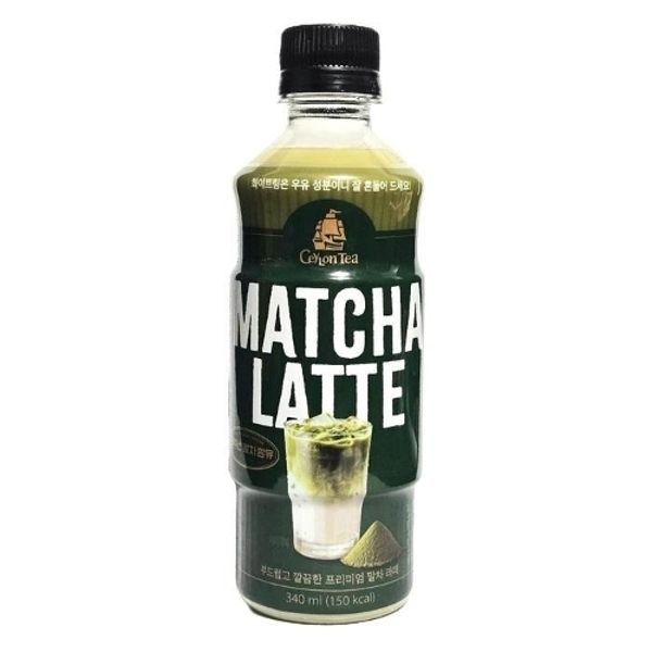 [롯데칠성음료] 롯데 실론티 말차라떼 340ml   18개