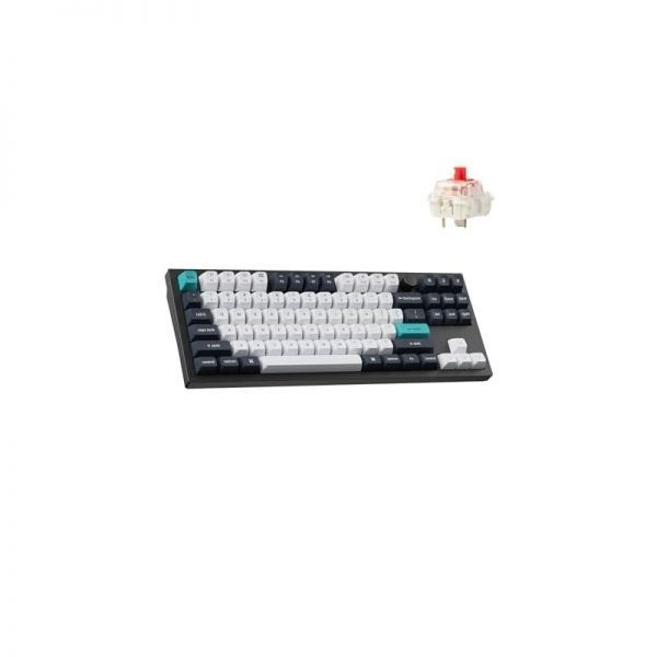Keychron [해외] Keychron 키크론 Q3 Max 무선 커스텀 기계식 키보드 풀 알루미늄 2.4GHz 블루투스 QMK TKL 레이아웃 RGB 조명 핫스왑 가능