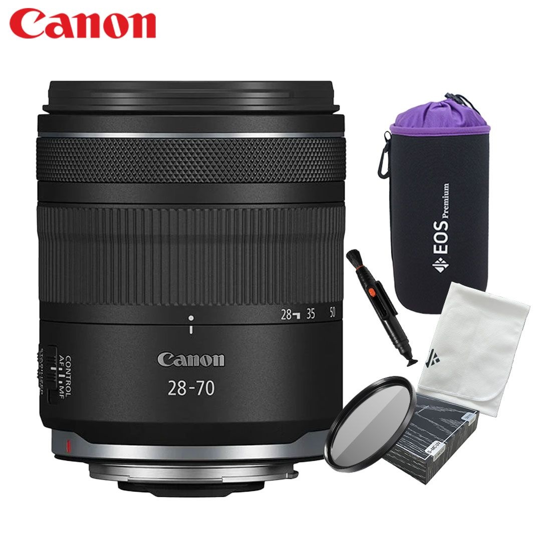 캐논 캐논 RF 28-70mm F2.8 IS STM + 악세사리 4종 패키지 (MCUV 필터/방수파우치) -JKW