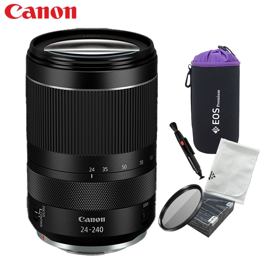 캐논 RF 24-240mm F4-6.3 IS USM + 융 + 악세사리 4종 패키지(MCUV 필터/방수파우치) -JKW