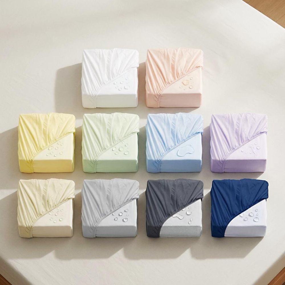 [20%+20%] 진드기차단 사계절 방수 매트리스커버/베개커버/침대패드