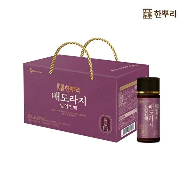 [CJ공식]한뿌리 배도라지 10병 1박스