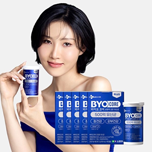 [CJ공식]바이오코어 500억 유산균 60캡슐 5박스