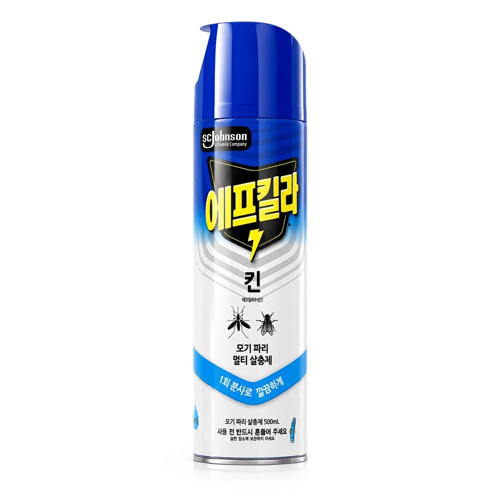 에프킬라 에어로졸 킨 파리 모기 살충제 500ml
