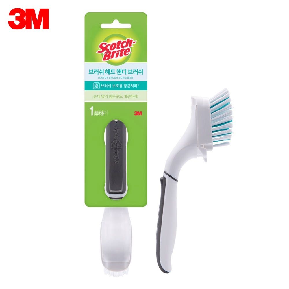 스카치 브라이트 3M 브러쉬 헤드 핸디 브러쉬 96949