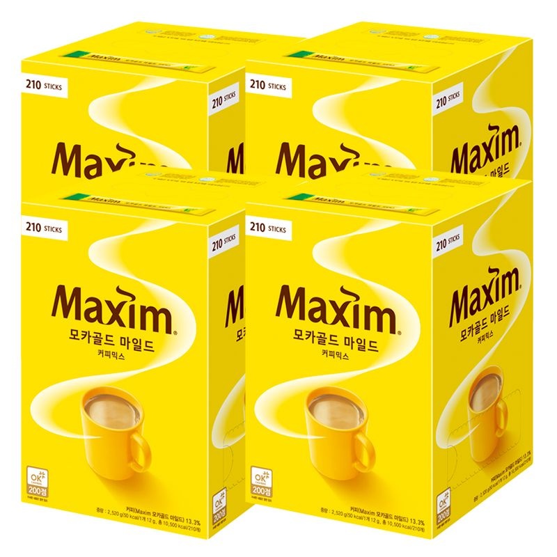 동서 맥심 모카골드 커피믹스 210T x 4개 (동서 맥심 모카골드 커피믹스 210T x 4개)
