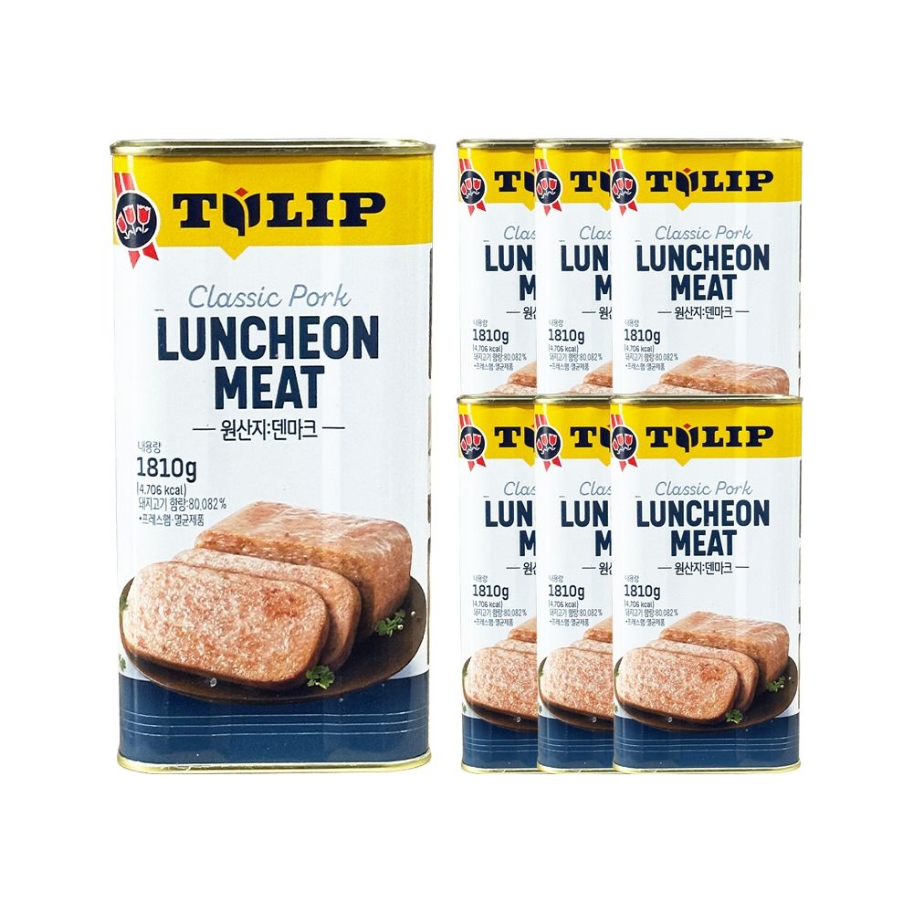 튤립 포크런천미트 1.81kg 한박스 (1.81kg x 6ea)