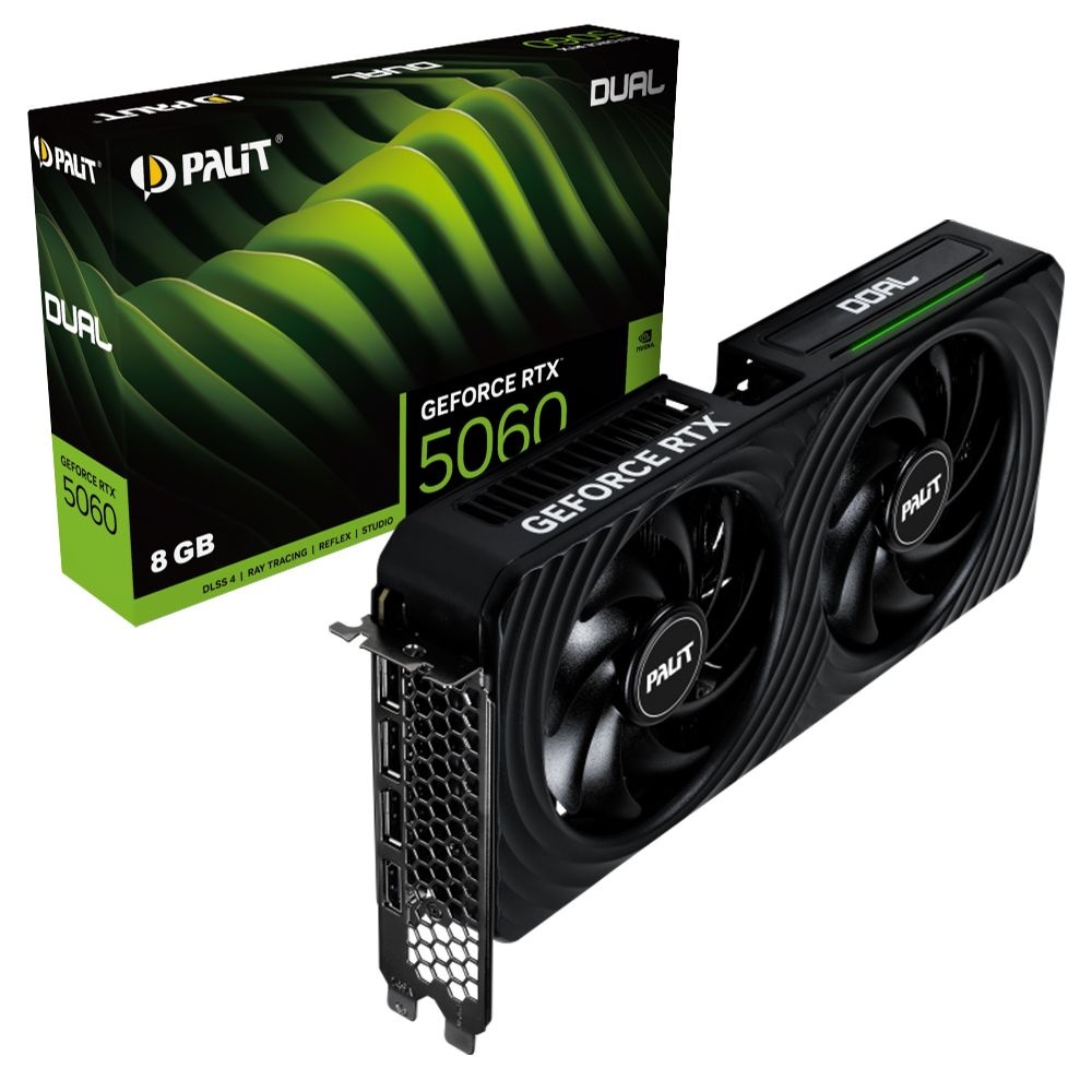 이엠텍 PALIT 지포스 RTX 5060 DUAL D7 8GB 이엠텍 공식 인증점