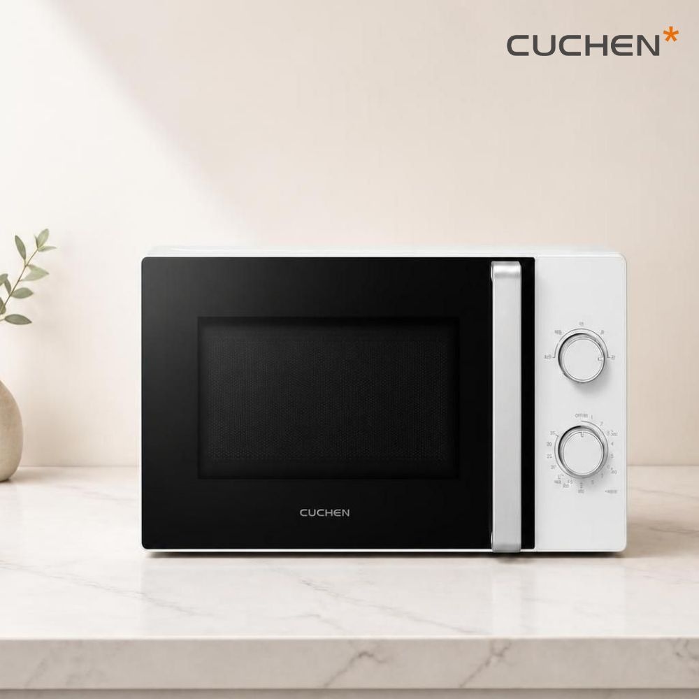 쿠첸 20L 전자레인지 CMW-N200W 화이트 쾌속해동 보온 스팀 소독