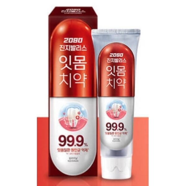 2080 진지발리스 오리지날 치약 120g 3입 3pack 4145327