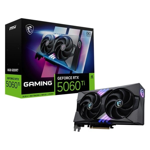 MSI 지포스 RTX 5060 Ti 게이밍 OC D7 16GB 트윈프로져 4164201
