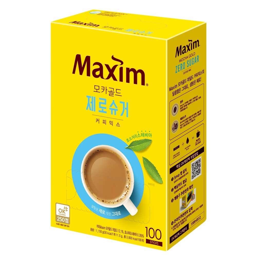 [롯데백화점] 동서식품 맥심 모카골드 제로슈거 100T