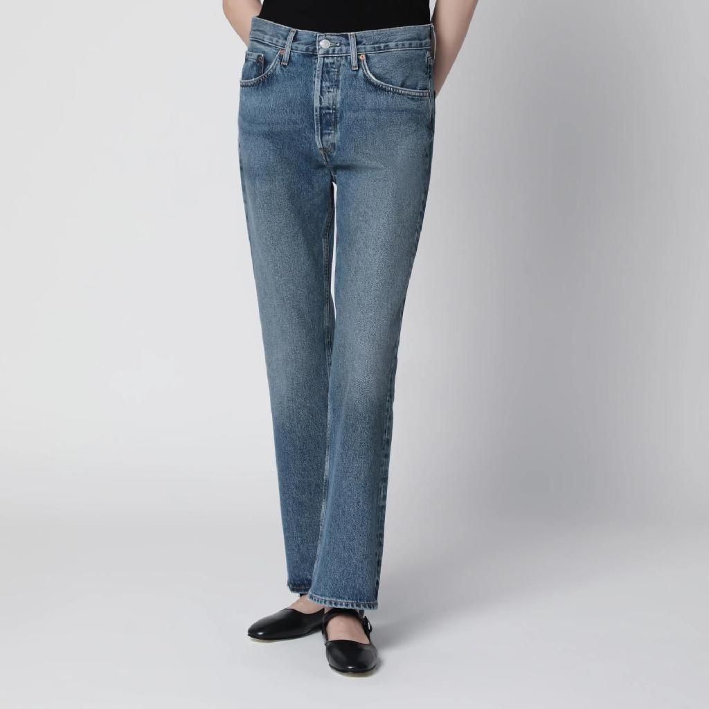 [해외] 에이골디 Lana straight leg jeans in indigo denim A140C1371/XN_AGOLD-LBR_311-24 Blue  [관부가세포함]