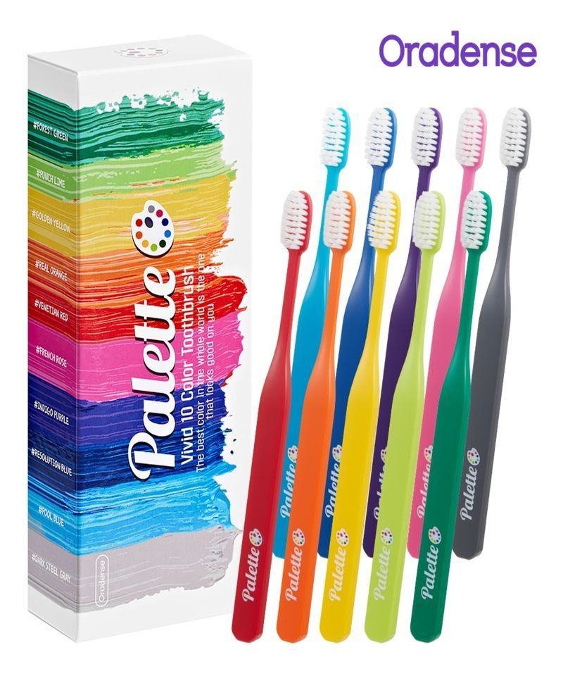 ORADENSE 팔레트칫솔 오리지널 10개입 4144486