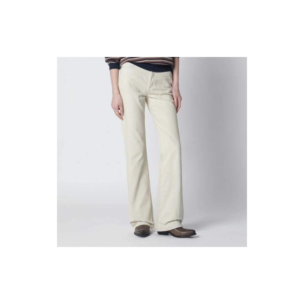 [해외] 아페쎄 White jeans with faded effect COHLB-F09232CO/XM_APC-AAF_311-28 Beige  [관부가세포함]