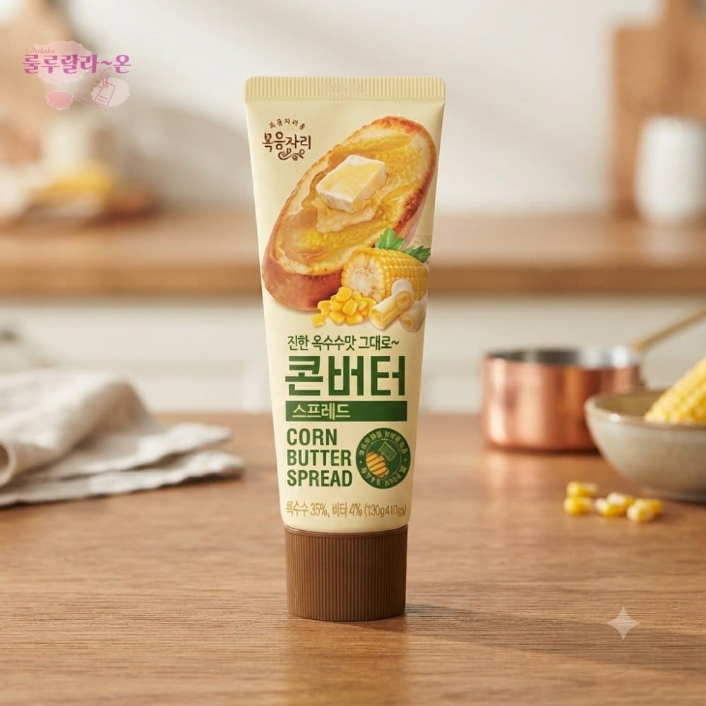 (주)대상다이브스 [LLON] 콘버터스프레드4개 식빵소스 복음자리마늘버터스프레드