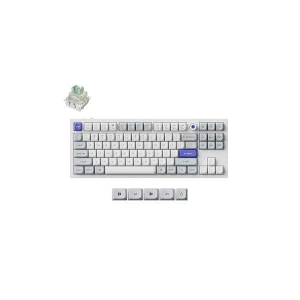 Keychron [해외] Keychron 키크론 Q3 HE 8K 마그네틱 스위치 키보드 작동점 조절 가능 런처 지원 풀 메탈 바디 PBT 키캡 Mac Windows Linux 호