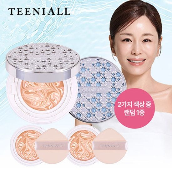 [견미리팩트] 티니올 크리스탈 크리미 팩트 시즌2 아우라에디션(본품1+리필2)(케이스 랜덤)