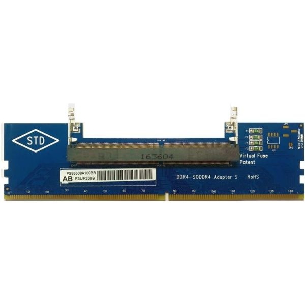 노트북 DDR4 RAM에서 데스크탑 어댑터 카드로 DIMM에서 변환기로