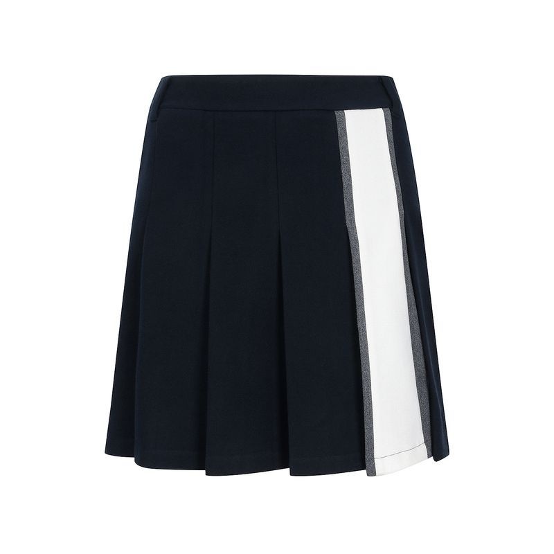 MARTINE GOLF <매장정품> [8월 26일 배송] 마틴골프 MARTINE GOLF Logo Point Pleats Culotte_Navy QW0DCU40549 320500
