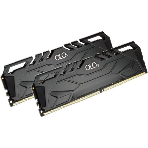OLOy DDR4 RAM 16GB (2x8GB) Black Owl 3200 MHz CL22 1.2V 288-Pin Desktop UDIMM (MD4U0832220BHKDA)