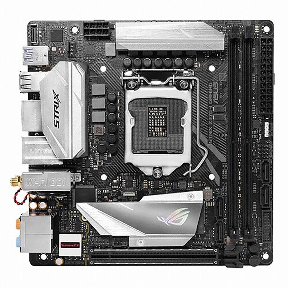 ASUS ROG STRIX Z370-I GAMING M-iTX 1151v2 소켓 8세대 9세대 메인보드 백패널 미포함