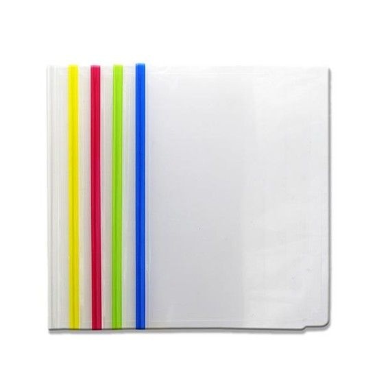 5컬러쫄대화일 A4 5개팩 OfficeDEPOT