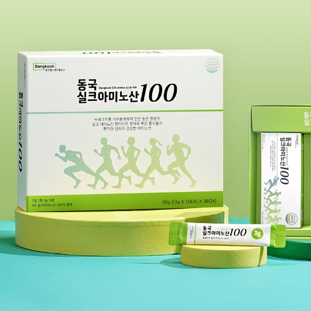 동국 실크 아미노산 100 1개월분 프리미엄 펩타이드 단백질