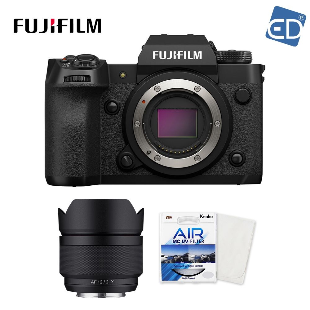 FUJIFILM Corporation 후지필름 [후지필름] 후지정품 X-H2 바디 + 삼양 AF 12mm F2.0 후지X + 겐코필터 + 포켓융 /ED