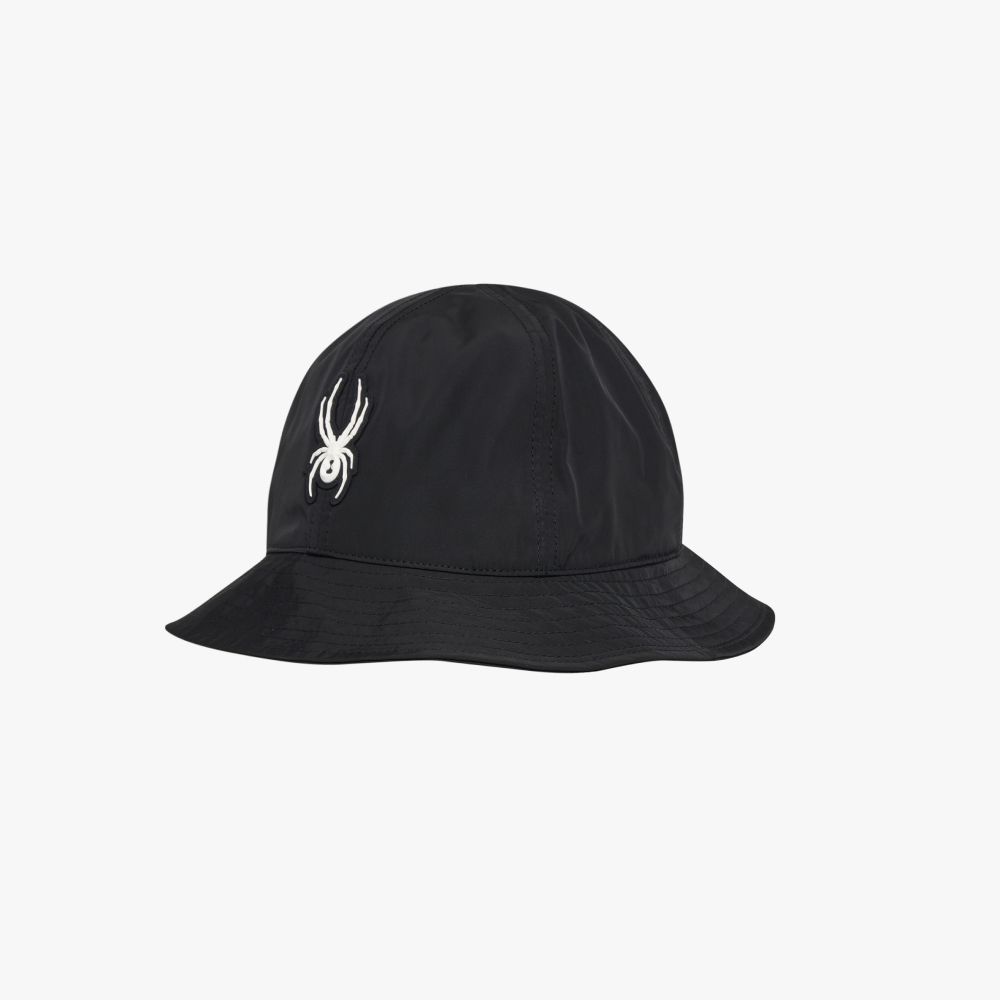 [롯데백화점] 스파이더 공용 베이직 로고 버킷햇 SPHFANCA305UBLK