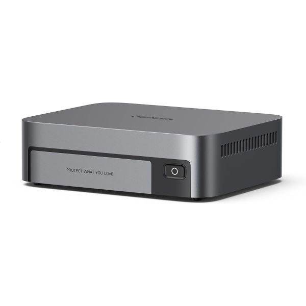 UGREEN NAS DXP4800 플러스 4베이 데스크톱 NAS, 인텔 펜티엄 골드 8505 5코어 CPU, 8GB DDR5 RAM, 내장 128G SSD, 1 * 10GbE, 2.5GbE, 2