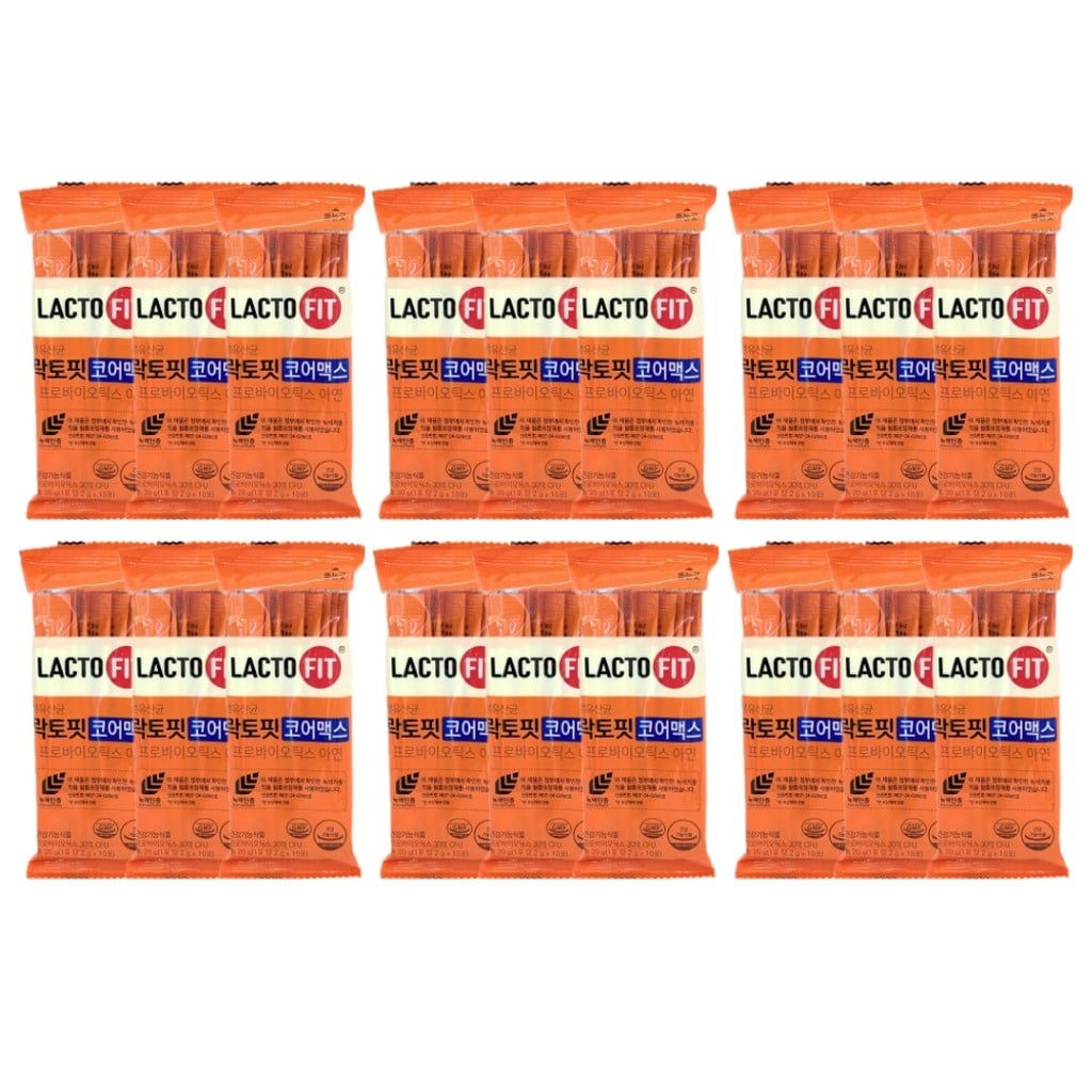 자체제작 종근당건강 생유산균 락토핏 코어맥스 2g x 10포 18개 (6개월분)- AO -