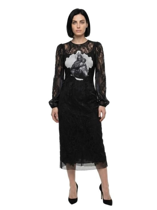 [해외] 돌체앤가바나 원피스 DOF6E1LZHHMJPS8400SG BLACK