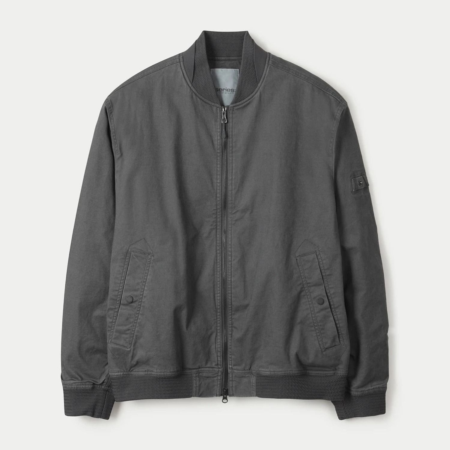 [정상가 499,000원]워싱 집업 블루종 점퍼(SHUAW25902GYX)