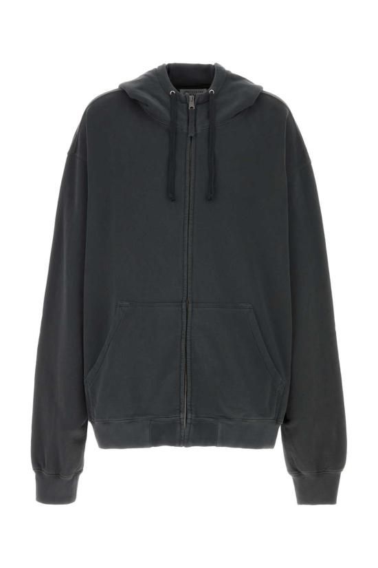 [해외] 메종 마르지엘라 25FW 마르지엘라 뉴메릭 로고 후드 집업 S50HG0047M25017 855 CHARCOAL