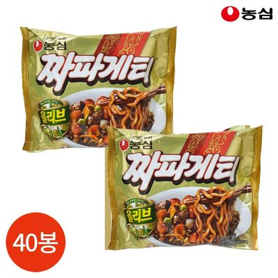 농심 올리브 짜파게티 140g 40봉