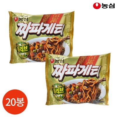 농심 올리브 짜파게티 140g 20봉