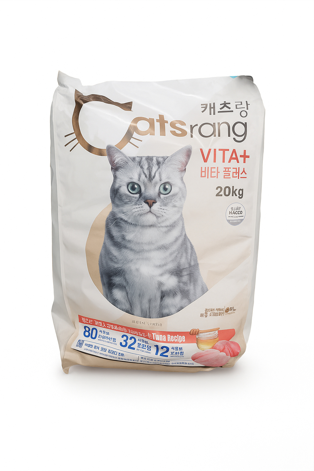 캐츠랑 비타플러스 20kg 전연령 고양이 사료