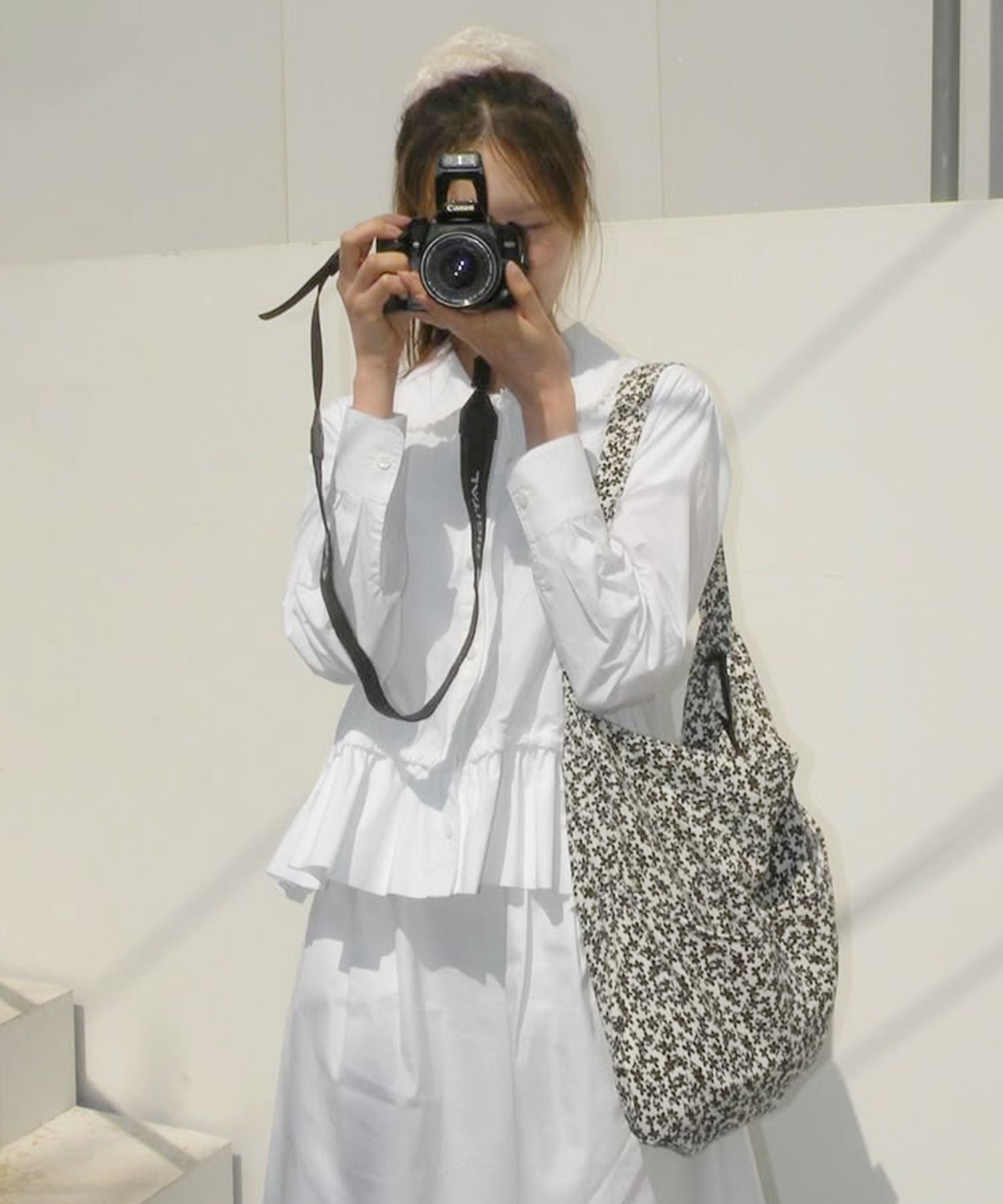 마스마룰즈 Rabbit eco bag_Black flower 여성에코백 에코백선물 5011165830 4227659