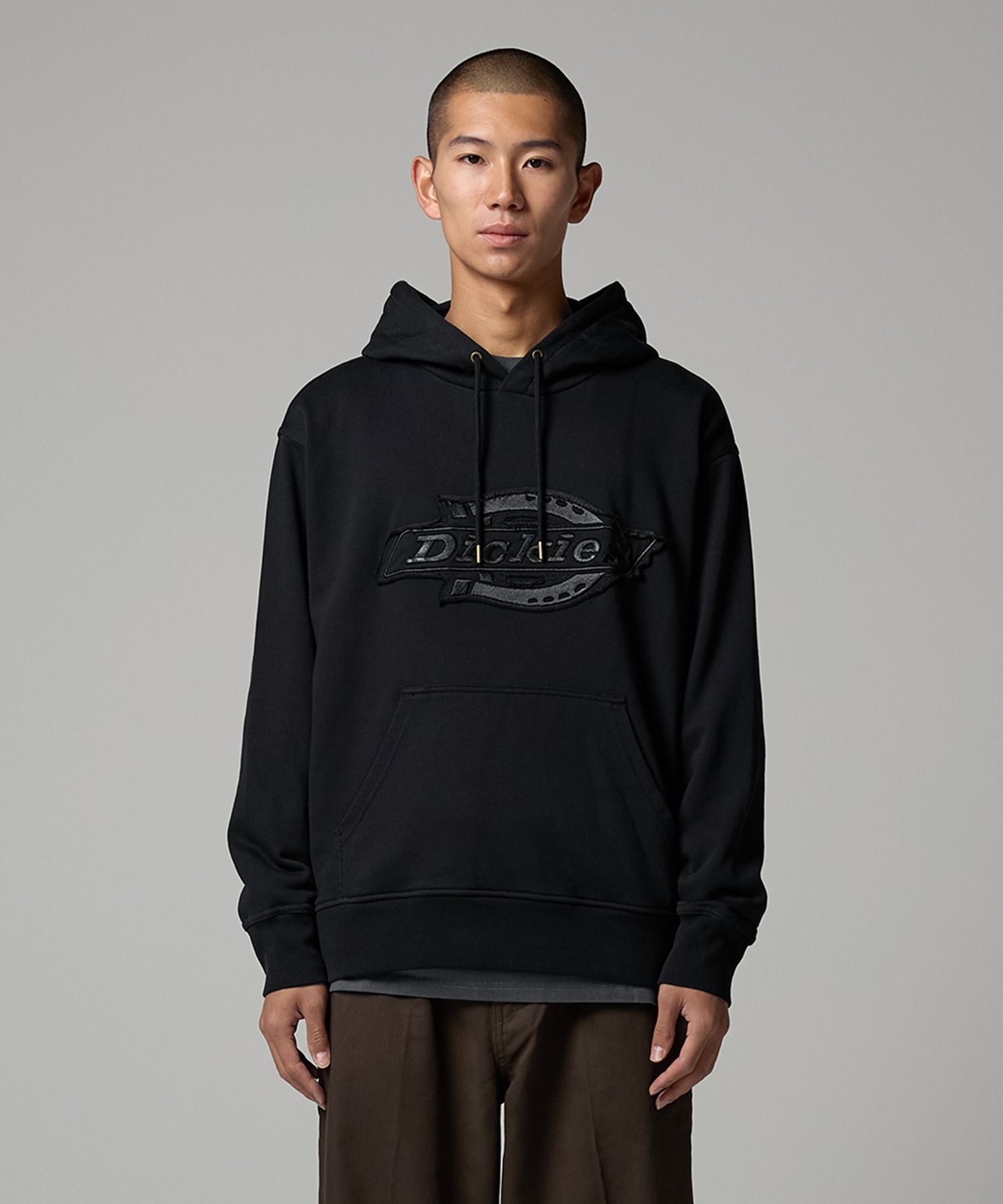 디키즈 워시드 EMB 그래픽 후드티 Black 기모 크롭후드티 DK0A88MYBLK 5419364