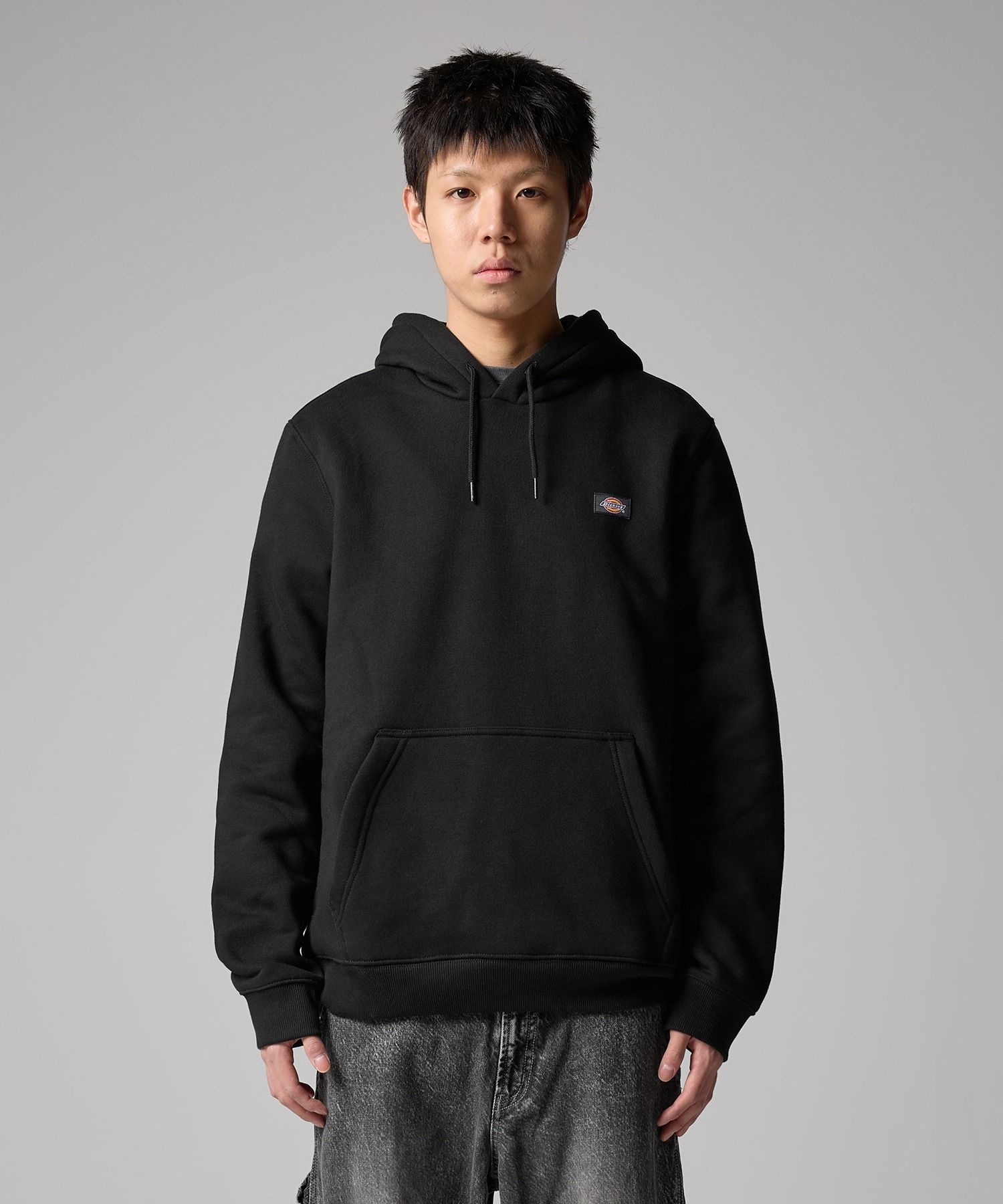 디키즈 오크포트 후드 Black 기모 크롭후드티 DK0A4XCDBLK 4845148