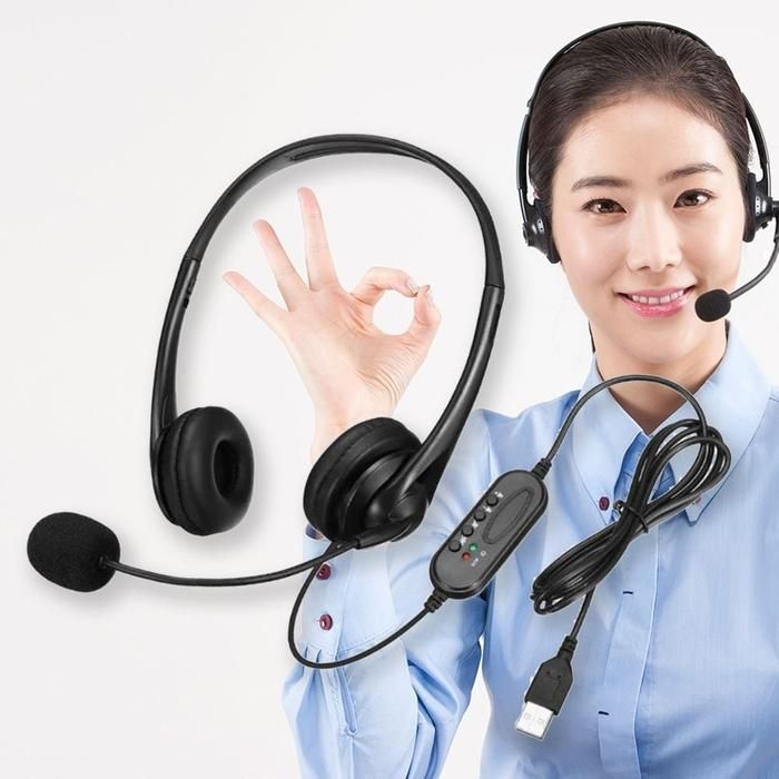[룽스_6816]키밍 콜센터 마이크 헤드셋 고객센터 TM용