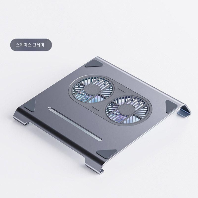 중국 협력사 [해외] HP 하이퍼엑스 오멘16 노트북 거치대 듀얼 쿨러 베이스 저소음 쿨링팬 받침대