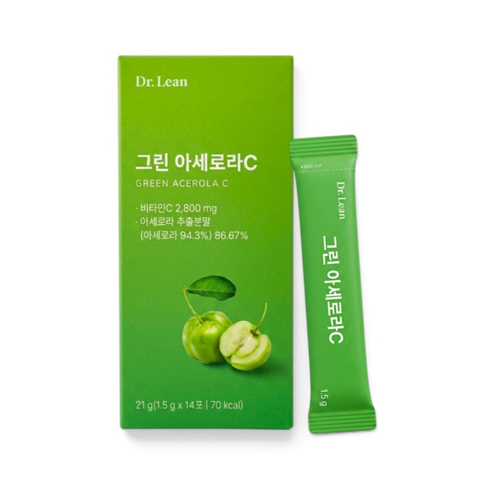 닥터린 그린 아세로라 C 비타민C 2800mg 14포 1개