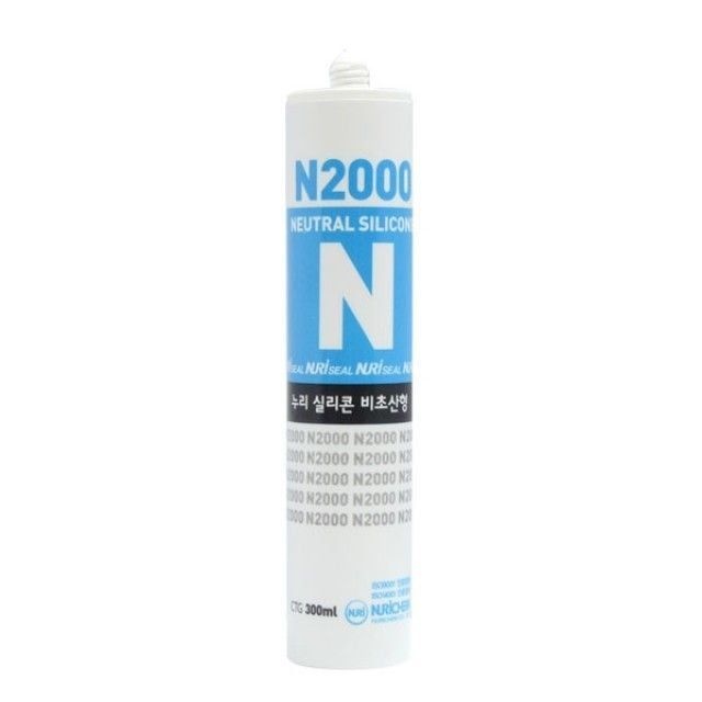누리켐 비초산 실리콘 N2000 백색/300ml